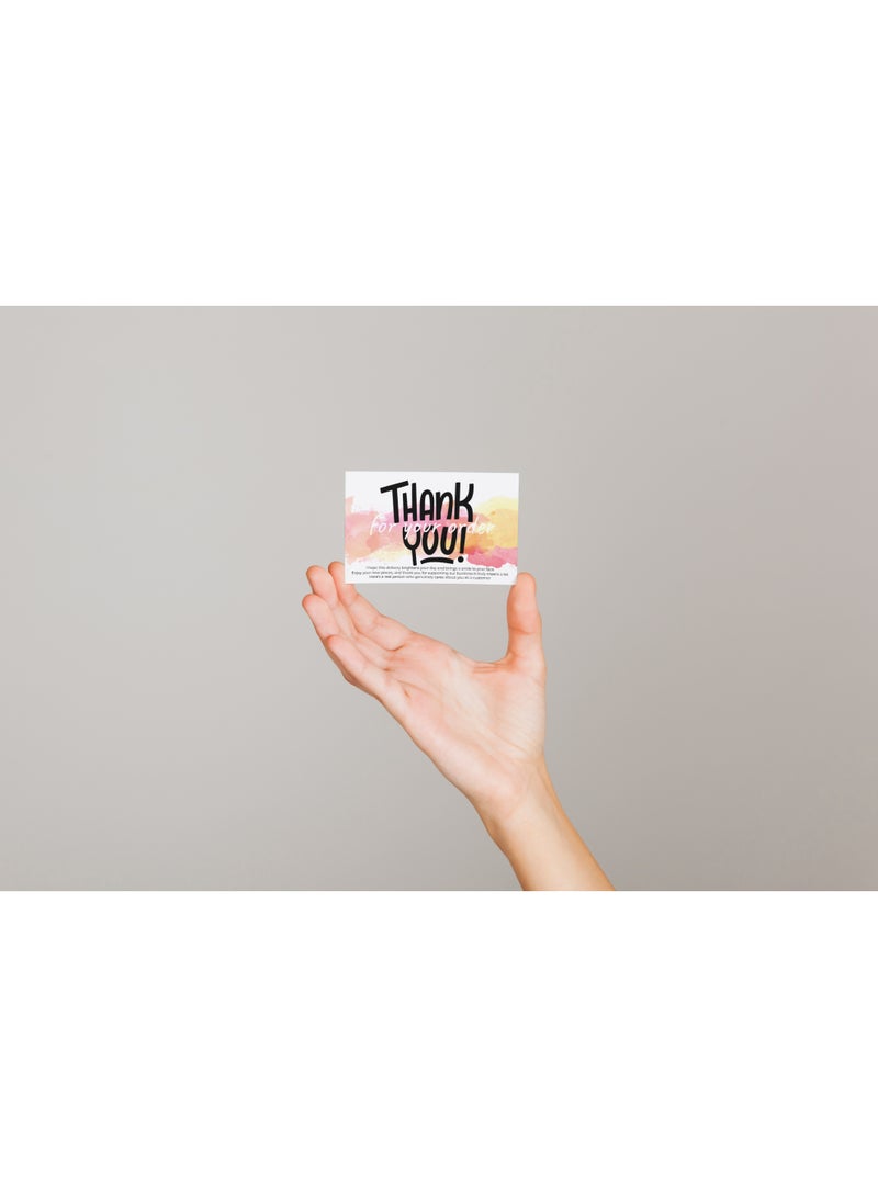 Premium Thank You Note Cards Set – 100 Cards - Image 1