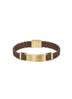 HUGO BOSS HUGO BOSS JEWELRY DYLAN MENS LEATHER BRACELET - 1580607S  - Image 3
