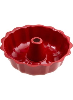 jumbo Red Red Bake Round Cake Mold Standard 1 Piece Steel  - Image 1