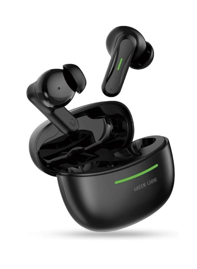 GREEN LION Premium Sound Cairo Wireless Earbuds Black