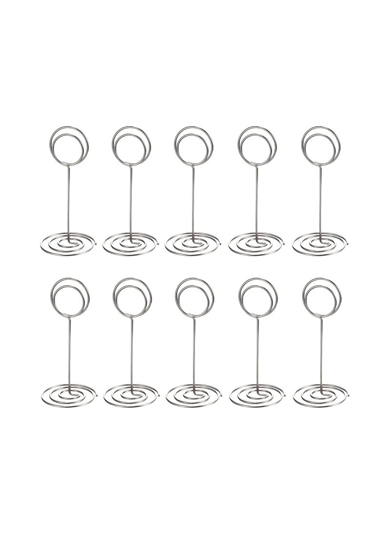 SYOSI - 20 Pcs Table Number Holders Place Card Holder Photo Picture Holder for Wedding Birthday Party - Image 1