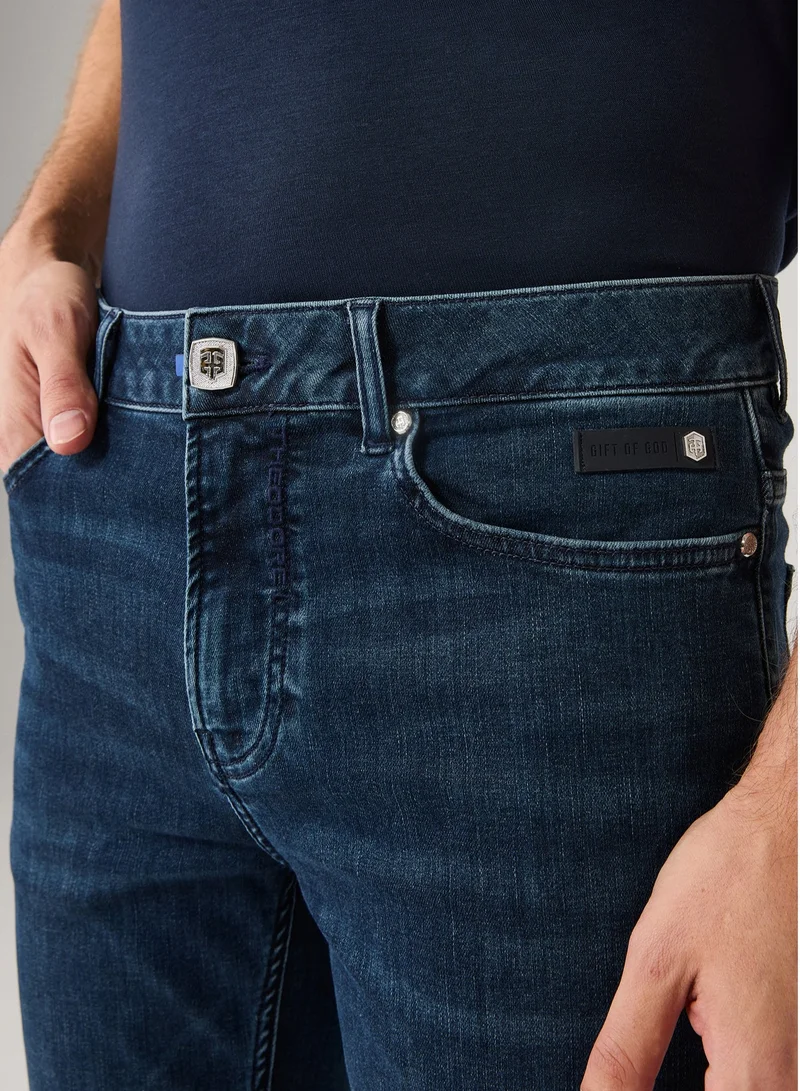 Theodore  The Hunter Blue Denims for Men | Best Price UAE