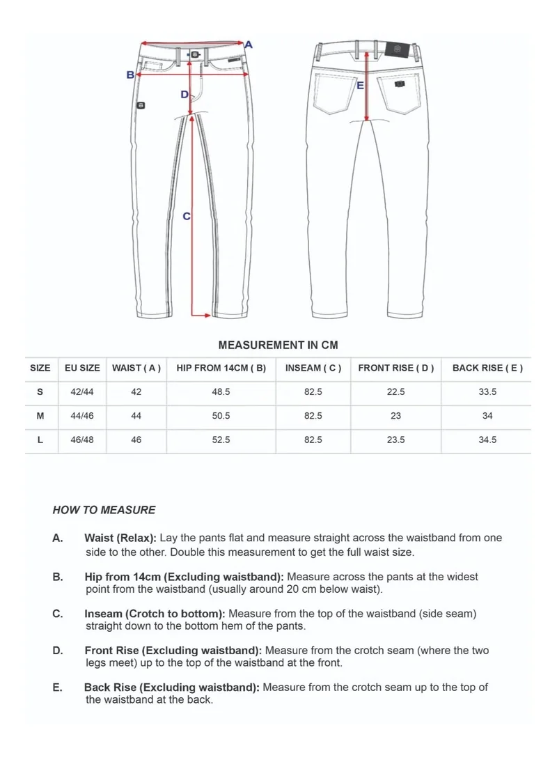 Theodore  The Hunter Blue Denims for Men | Best Price UAE