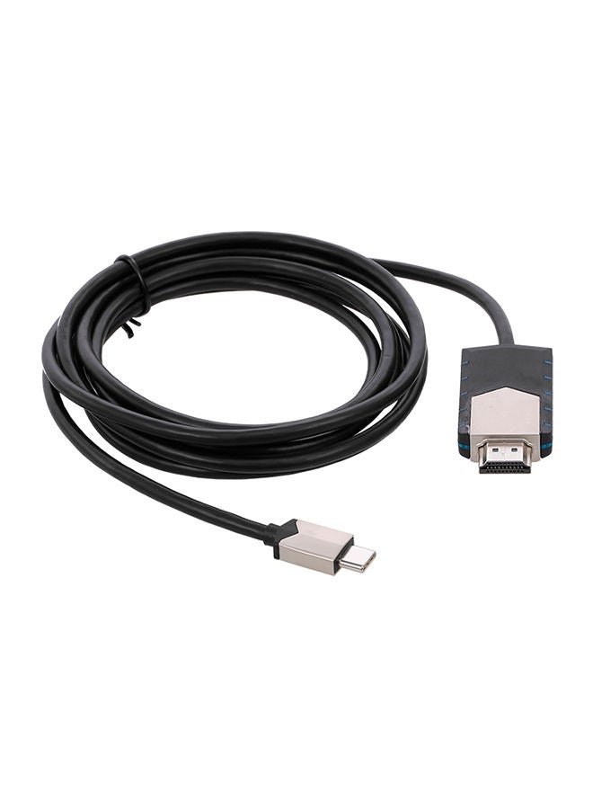 NIBEMINENT Type-C To HD Adapter Cable Black  - Image 1
