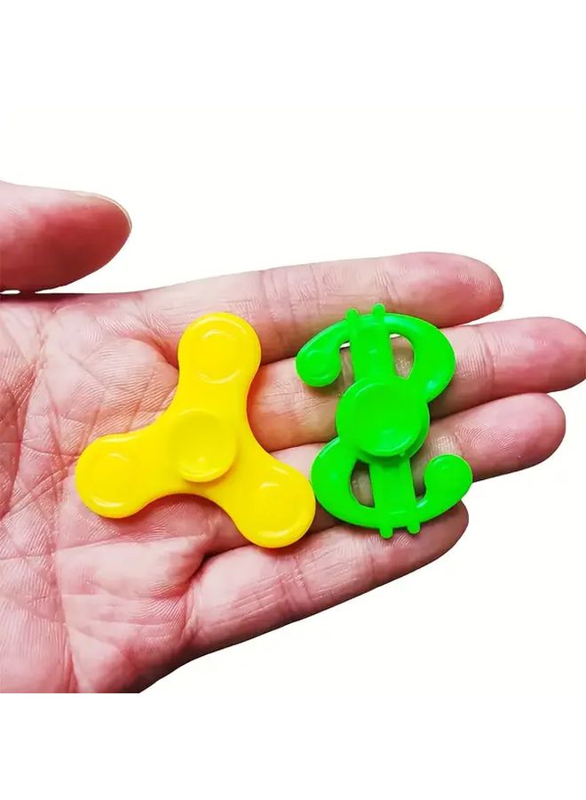 10 Random Color Fidget Spinners Hand Wound Toys for Birthday Parties Halloween Christmas Gifts Carnival Games - Image 4