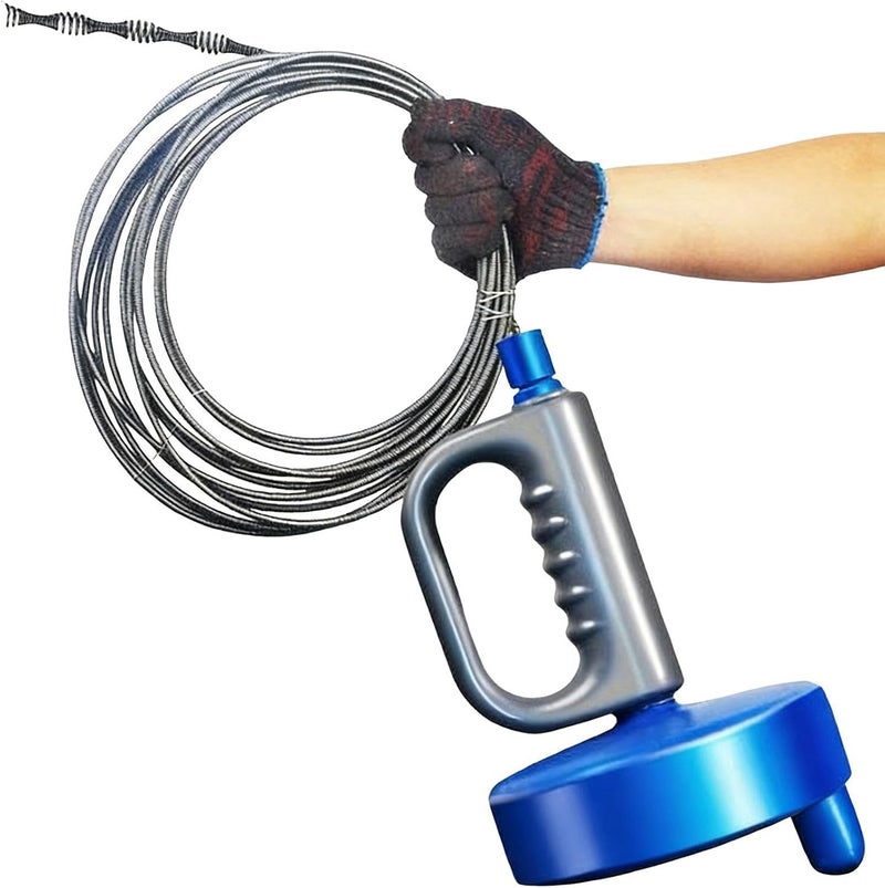 Drain Cleaner, Pipe Opener – Drain Snake – for Basin, Bathtub, Shower, Kitchen and Bathroom, Powerful Cleaning of Clogged Pipes - Image 1