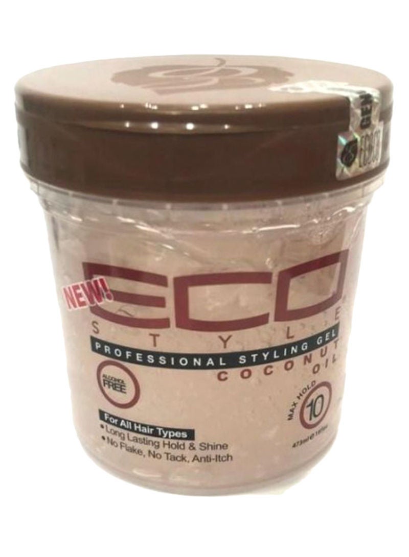 Coconut Professional Styling Hair Gel Clear