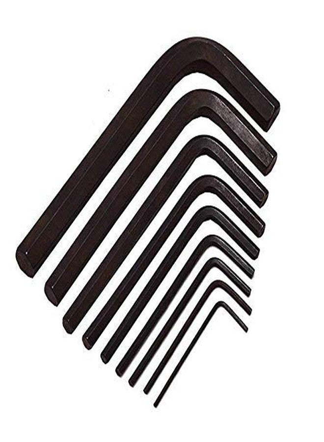 Inditrust Allen/Hex Key Set of 10 Pieces - from 1.5 to10 mm + 8 inch Combination Plier - Image 4
