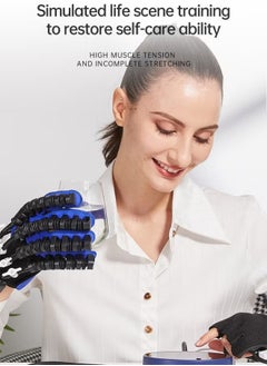 Generic Rehability Robot Gloves Hand Stroke Recovery Equipment Hand Dysfunction Patient Training Device Stroke Hemiplegia Finger Orthosis for Long Term Relief Finger Cramps  - Image 3