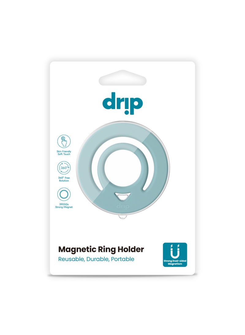 Drip Magnetic Phone Holder Compatible with MagSafe, Silicone Finger Ring – Secure & Comfortable Design - Image 4