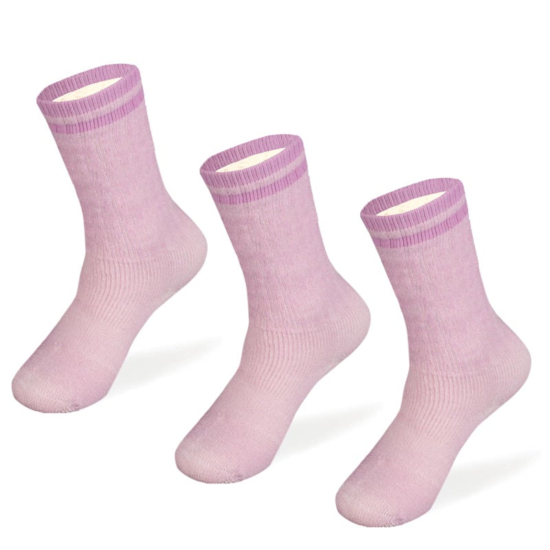 MERIWOOL Merino Wool Kids Hiking Socks for Children 3 Pairs - Image 1