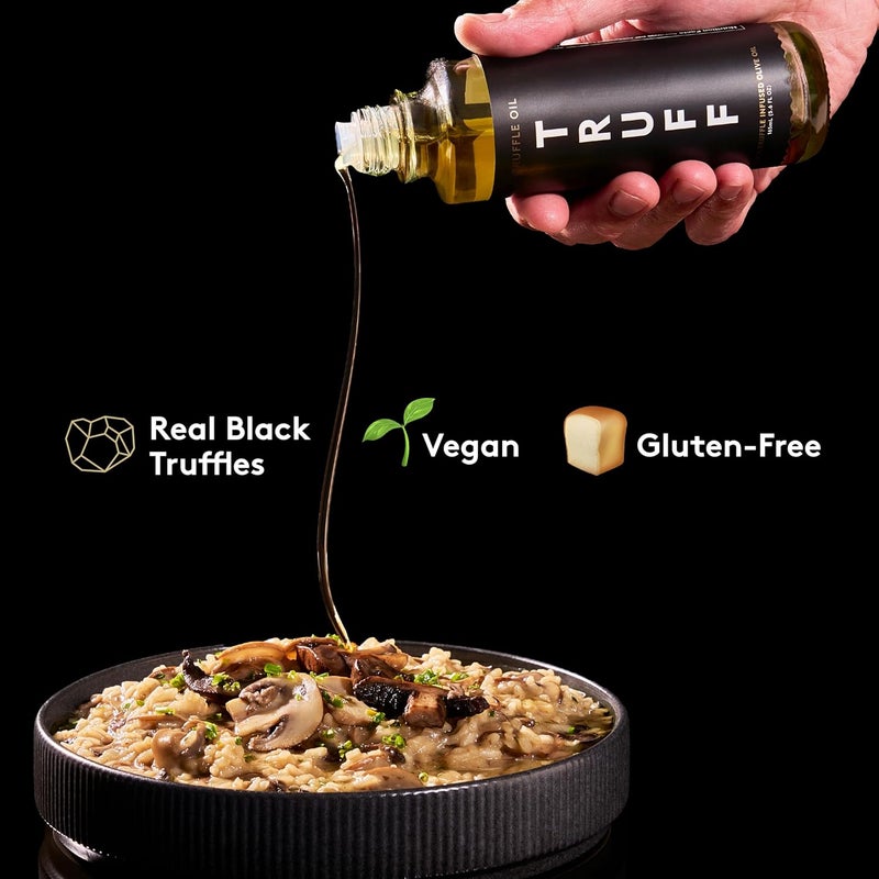 TRUFF Black Truffle Oil - Gourmet Black Truffle Infused Olive Oil for Dressing, Seasoning, Marinade, and Drizzle, 5.6 fl. oz - Image 3