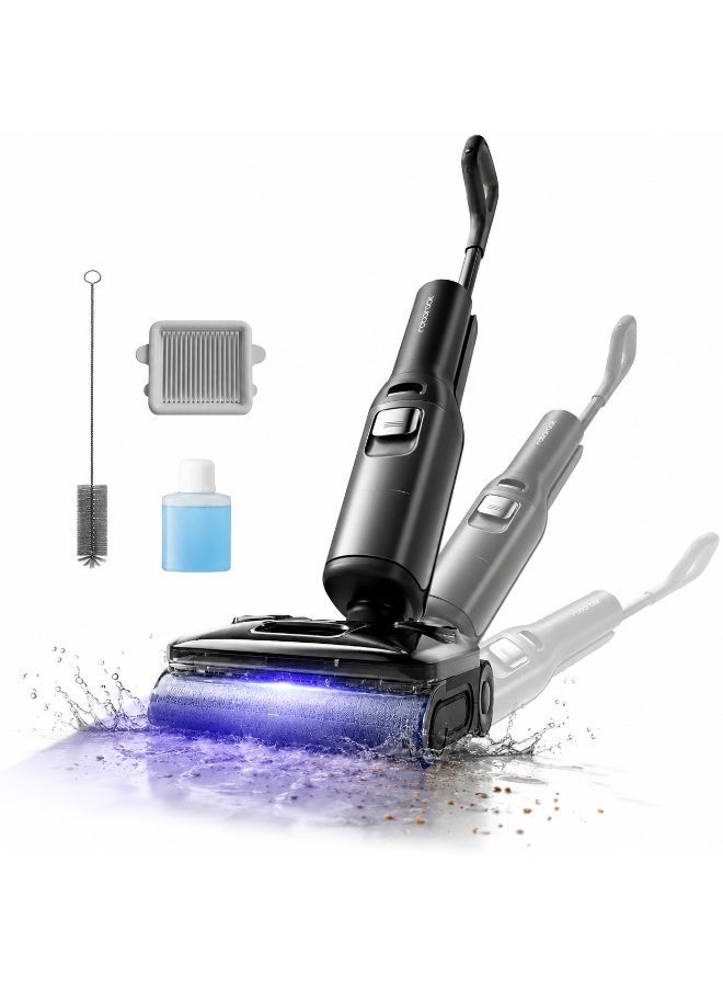 roborock F25 Ultra Steam Wet & Dry Vacuum Cleaner – 22000Pa Cordless Floor Cleaner with 302°F Steam, 187°F Hot Water, 194°F Self-Cleaning, Edge-to-Edge Cleaning & 180° Lie-Flat Design - Image 2
