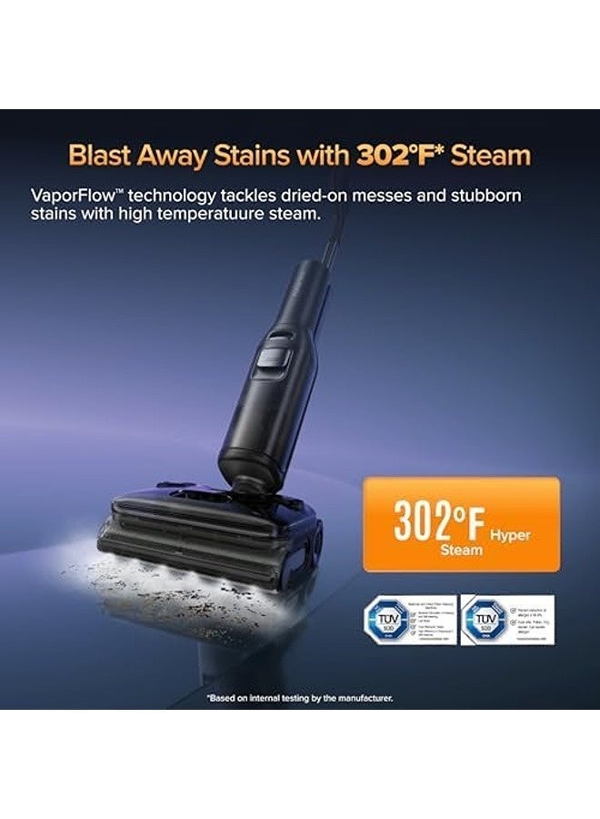 roborock F25 Ultra Steam Wet & Dry Vacuum Cleaner – 22000Pa Cordless Floor Cleaner with 302°F Steam, 187°F Hot Water, 194°F Self-Cleaning, Edge-to-Edge Cleaning & 180° Lie-Flat Design - Image 5