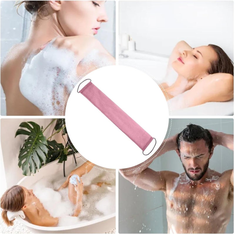 windforgecraft Back Washing Cloth - Back Washer Wash Cloth | Foaming Bath Towel Back Wash Mud Scrubbing Cloth For Gently Removes Old Skin Layers - Image 4