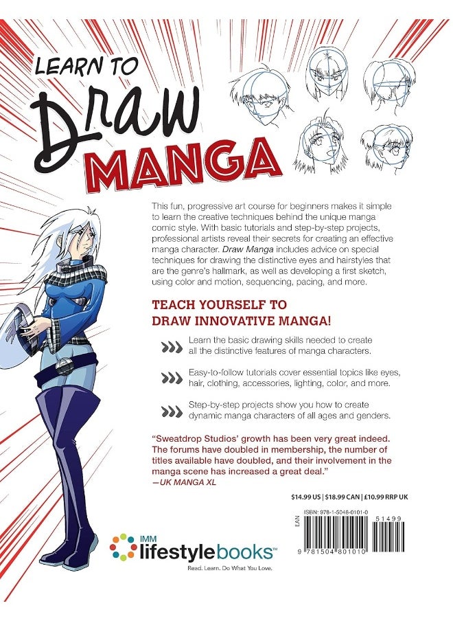 Draw Manga: Step-By-Steps, Character Construction, and Projects from the Masters  - Image 2