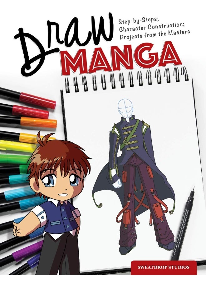Draw Manga: Step-By-Steps, Character Construction, and Projects from the Masters  - Image 1
