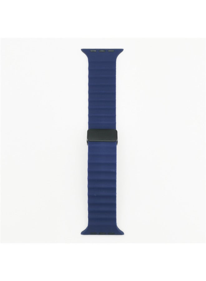 Suitable For Apple Iwatch10ultra Ocean Folding Silicone Strap Generation 6789se2 Summer Sports Strap 