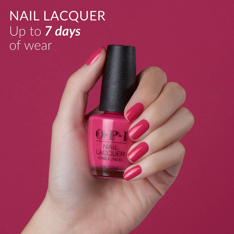 OPI Nail Lacquer Purple With a Purpose | Opaque Dark Purple Shimmer Chip Resistant Nail Polish | Fast Drying, Streak Free - Image 4