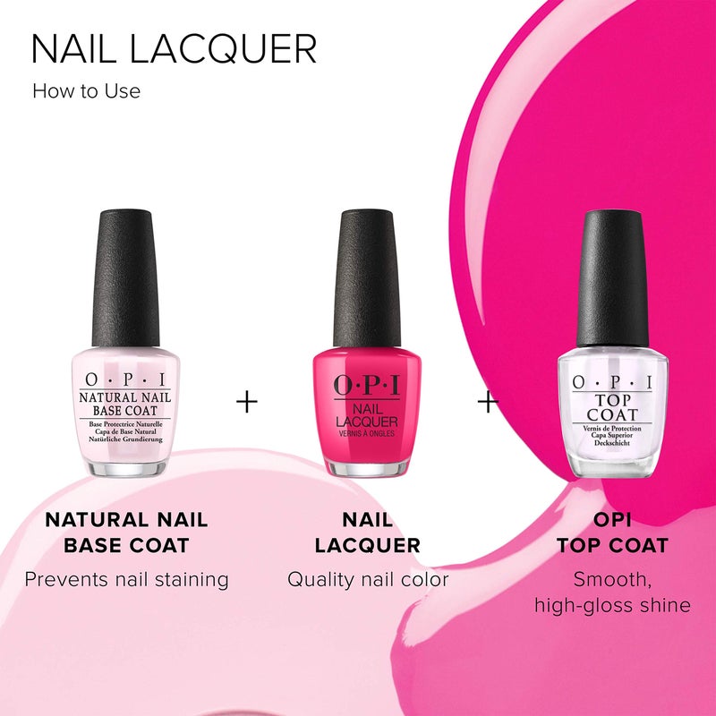 OPI Nail Lacquer Purple With a Purpose | Opaque Dark Purple Shimmer Chip Resistant Nail Polish | Fast Drying, Streak Free - Image 5