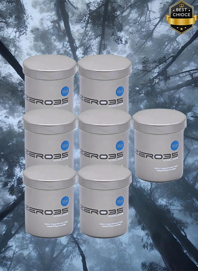 zero35 7 Pieces Mint Fragranced Hair Bleaching Powder 500ml - Image 1