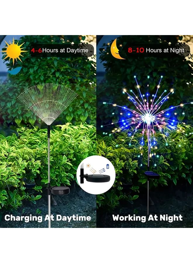 300 مصباح LED شمسي خارجي على شكل نجمة، 8 أوضاع، مقاوم للماء IP65، ديكور عيد الميلاد متعدد الألوان - Image 5