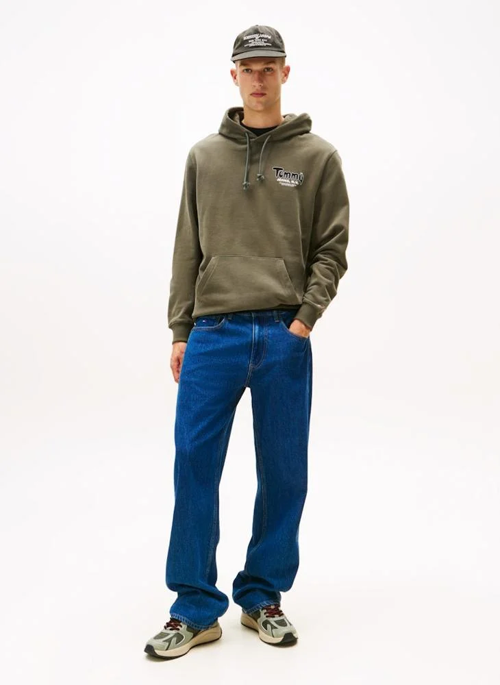 TOMMY JEANS  Logo Terry Hoody for Men | Best Price UAE