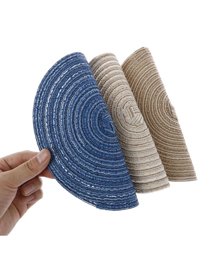 Blue And White Handwoven Turkish Miniature Rug For Dollhouse Carpet Mat - Image 4