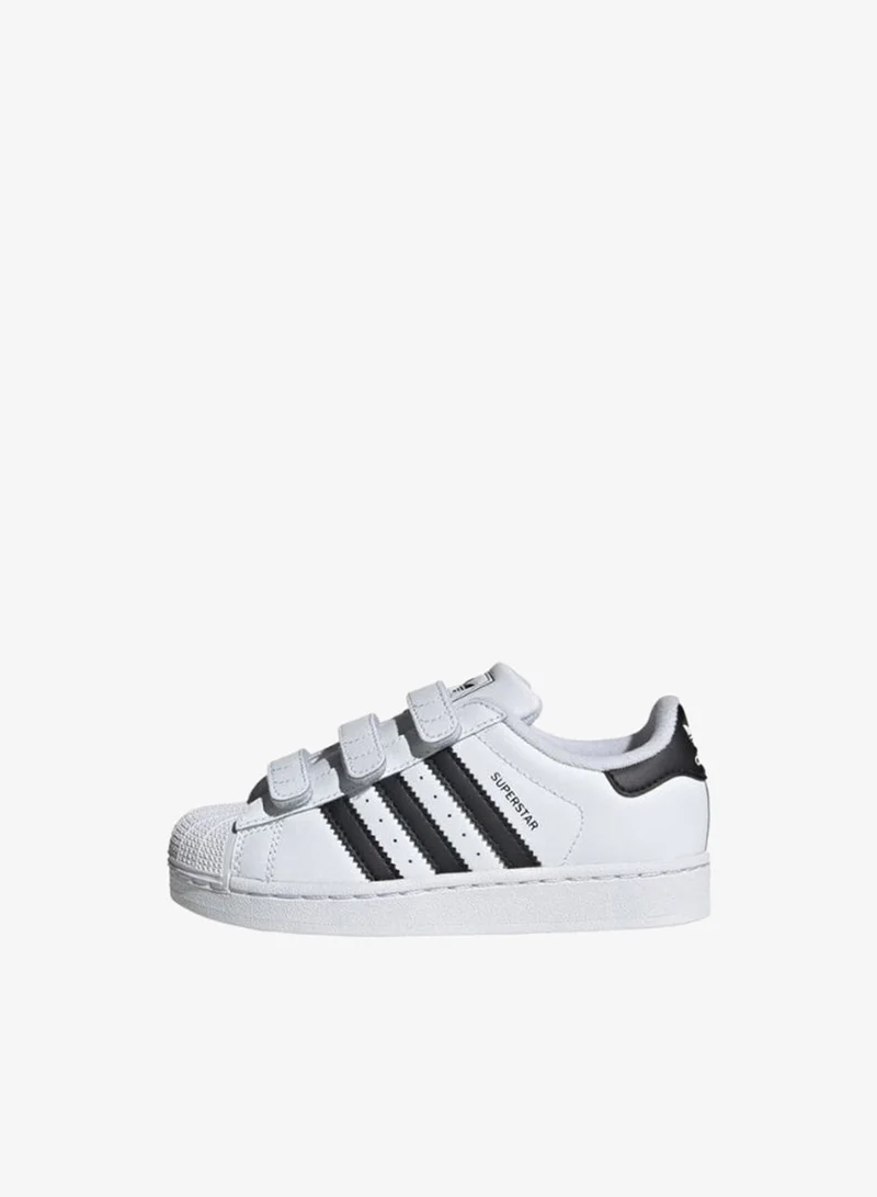 adidas أحذية أديداس سوبر ستار    للأطفال الأصلية بيضاء