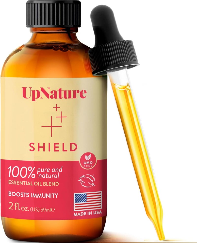 upnature UpNature Shield Essential Oil - Huge 2oz - 100% Natural Oil for Household Cleaner Concentrate for Diffuser Aromatherapy 