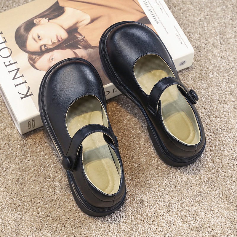 Girl'S Shoes Princess Shoes 2023 New Children'S Shoes Small Leather Shoes Baby Girl'S Shoes Non-Slip Single-Layer Shoes - Image 3