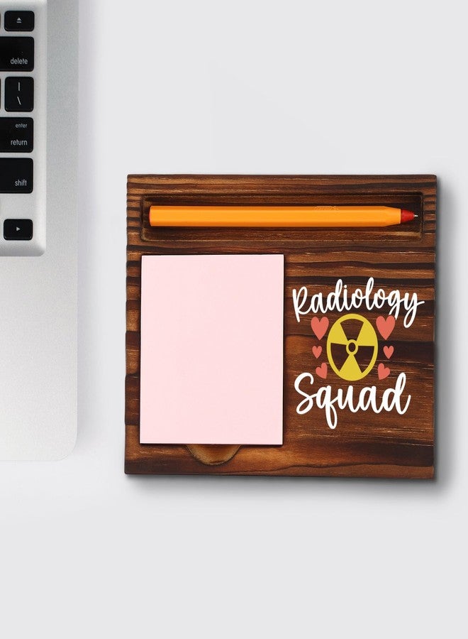 TRCENDE Thank You Radiology Squad Gift, Inspirational Radiology Squad Design Funny Work Gifts, Perfect for Radiologists Medical Workers, Birthday Retirement New Job, Self-Stick Note Pad Holder XBT21 - Image 4