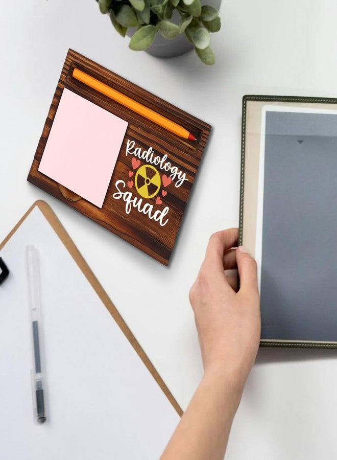 TRCENDE Thank You Radiology Squad Gift, Inspirational Radiology Squad Design Funny Work Gifts, Perfect for Radiologists Medical Workers, Birthday Retirement New Job, Self-Stick Note Pad Holder XBT21 - Image 5
