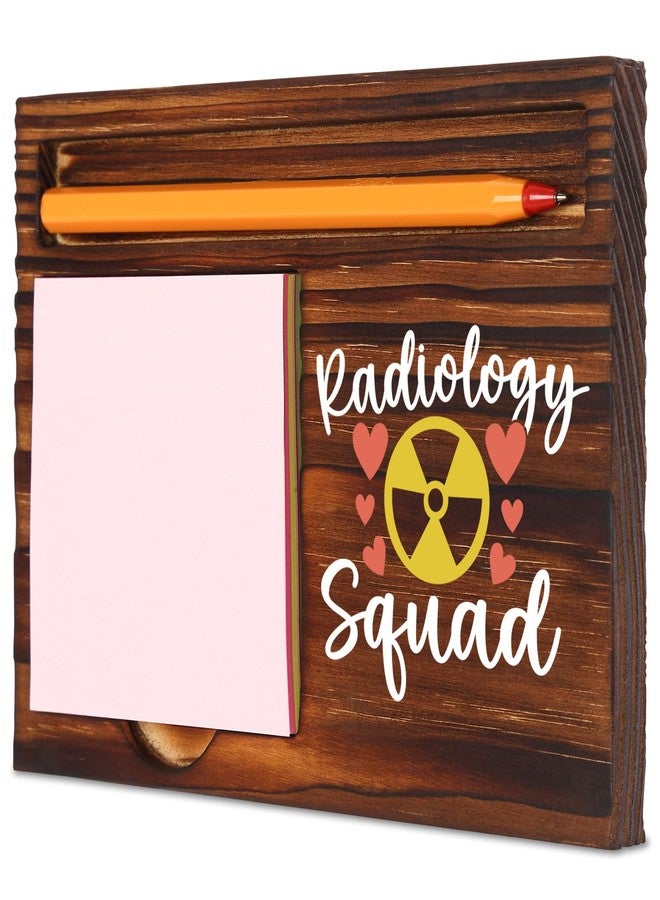 TRCENDE Thank You Radiology Squad Gift, Inspirational Radiology Squad Design Funny Work Gifts, Perfect for Radiologists Medical Workers, Birthday Retirement New Job, Self-Stick Note Pad Holder XBT21 - Image 1