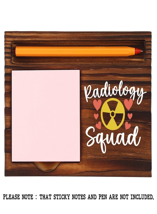 TRCENDE Thank You Radiology Squad Gift, Inspirational Radiology Squad Design Funny Work Gifts, Perfect for Radiologists Medical Workers, Birthday Retirement New Job, Self-Stick Note Pad Holder XBT21 - Image 2