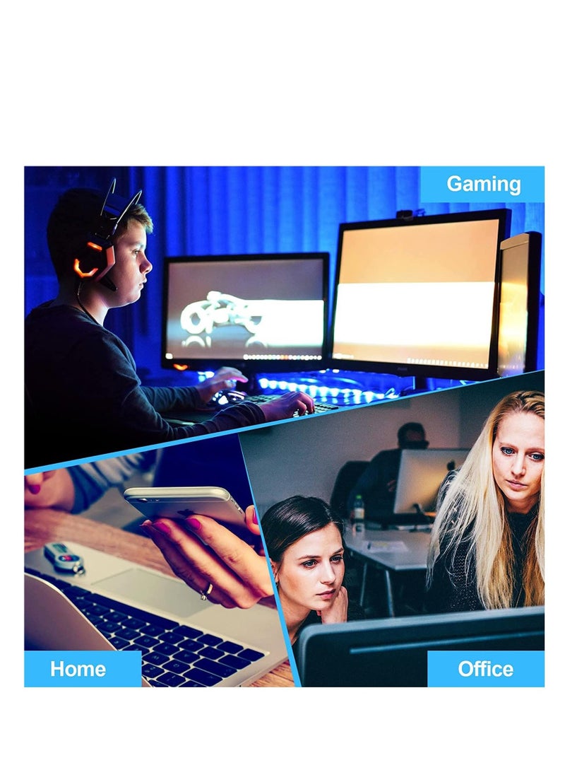 USB Heated Mouse Pad Hand Warmer, Ergonomic Heating Gaming Mouse Pad Mat, with Wrist Rest for Office Home Computer Laptop, Non-Slip Rubber Base, Small Desk Mousepad Gift, Made of Neoprene  - Image 4