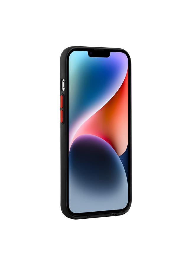 اس-توب جراب لهاتف iPhone 14 بتصميم فتحة بطاقة، جراب هاتف TPU مقاوم للصدمات - Image 3