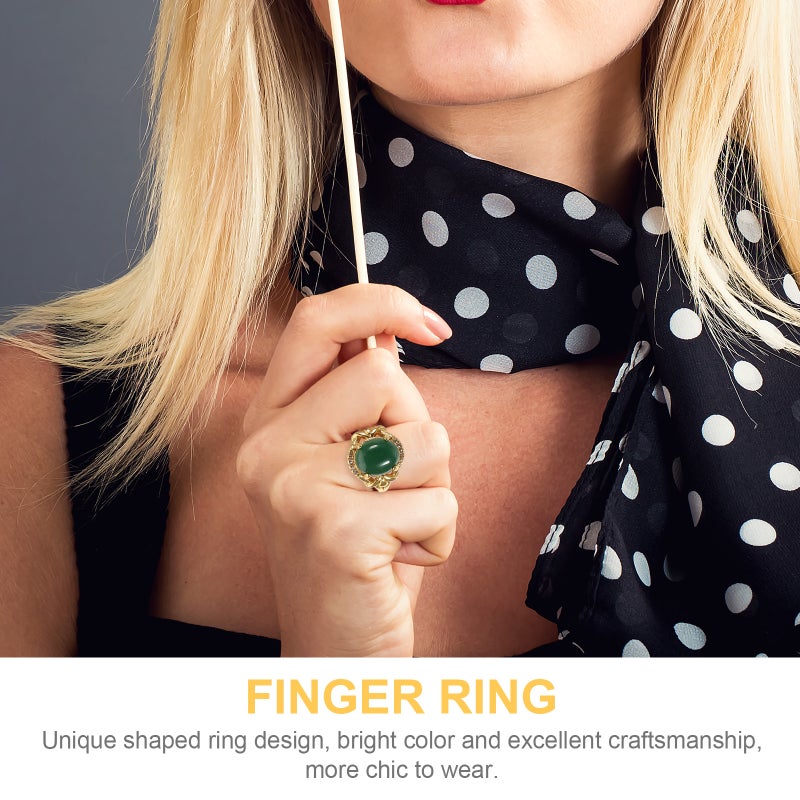 1pc Decorative Finger Woman Hand Decoration for Woman (Green) - Image 5