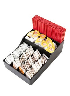 Bincoo Coffee Counter Multi  Function Straw Rack Storage Box Coffee Condiment Organizer Tea Bag Holder  - Image 1