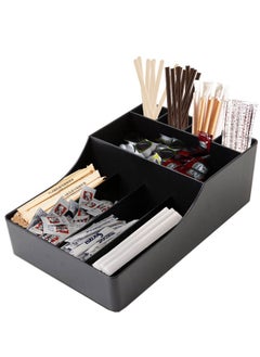 Bincoo Coffee Counter Multi  Function Straw Rack Storage Box Coffee Condiment Organizer Tea Bag Holder  - Image 2