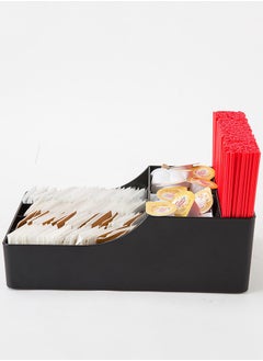 Bincoo Coffee Counter Multi  Function Straw Rack Storage Box Coffee Condiment Organizer Tea Bag Holder  - Image 3