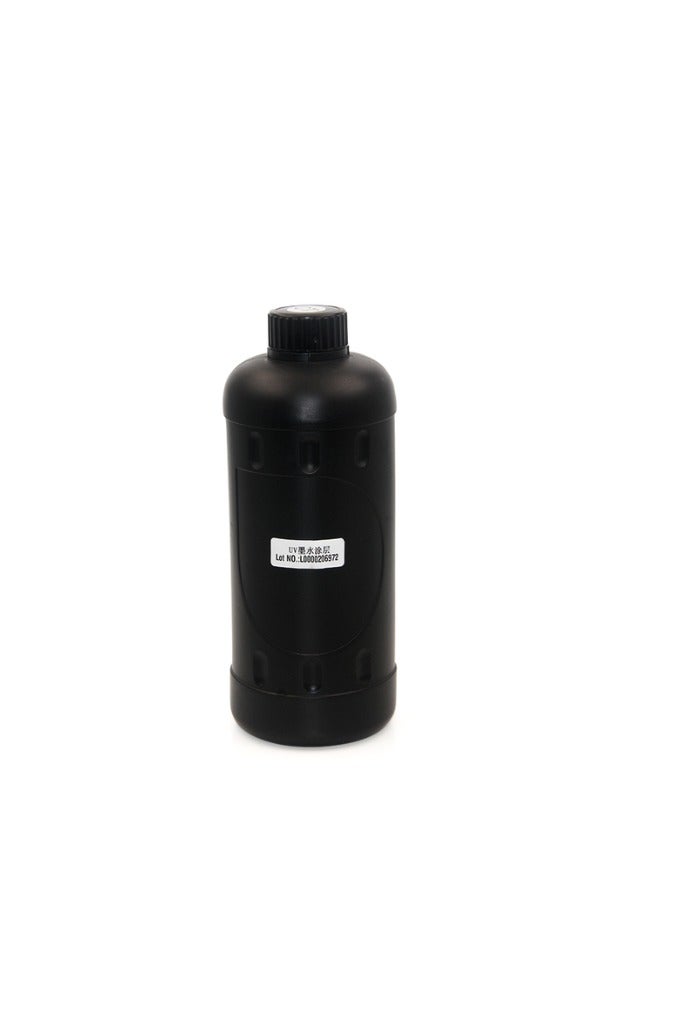 Kalon 1000ML UV Ink Colors BLACK, for Inkjet Printing Epson Head I3200 XP600 I1600 TX800 L805 L1800 R1390 / R1400 / R2400 / R230 / R2000 / R3000  XP-15000 / XP-600 / XP-601 / XP-610 / XP-850 DX5  DX7 DX10 UV - Image 1