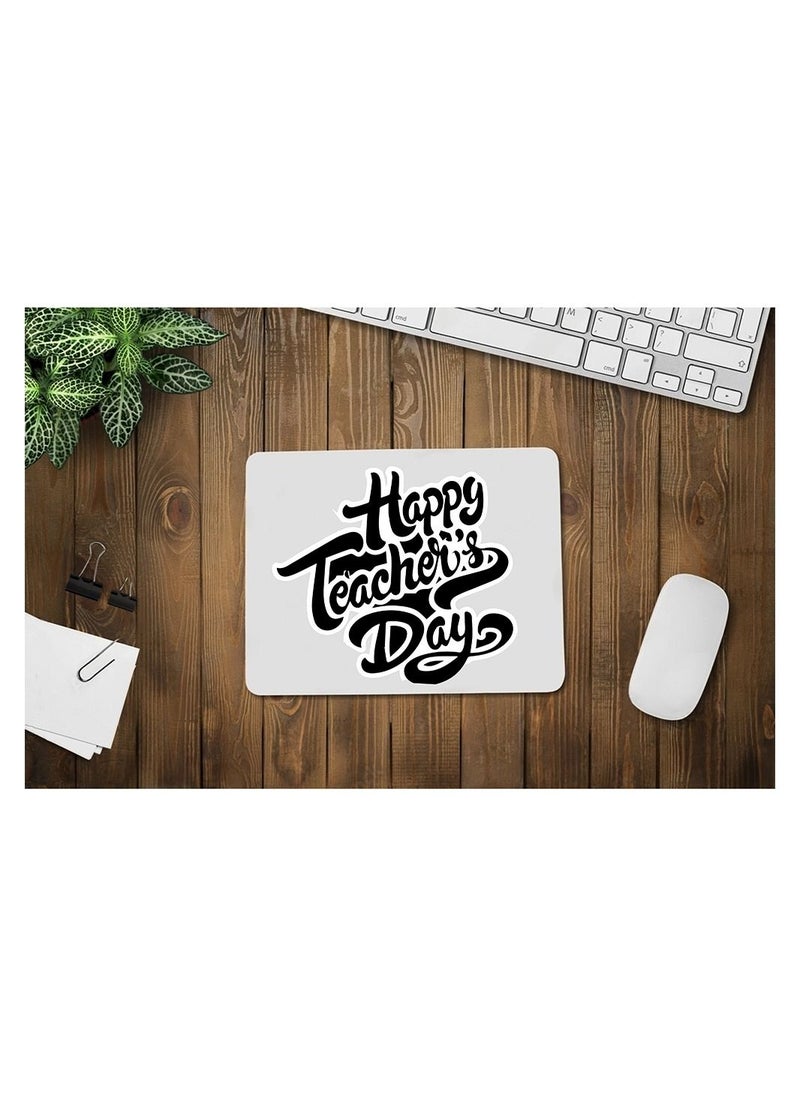 PRINTSHOP4ME Teacher's day for Printed Mousepad - Non slip base mousepad - Teacher Appreciation gifts - Inspire Rectangle Mousepad - Gift Idea for Teachers - Desk Accessories  - Image 3
