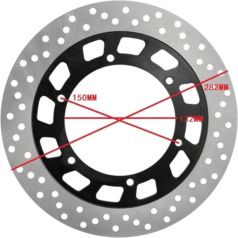 Yurefax Motorcycle Rear Brake Disc Rotor - Image 2