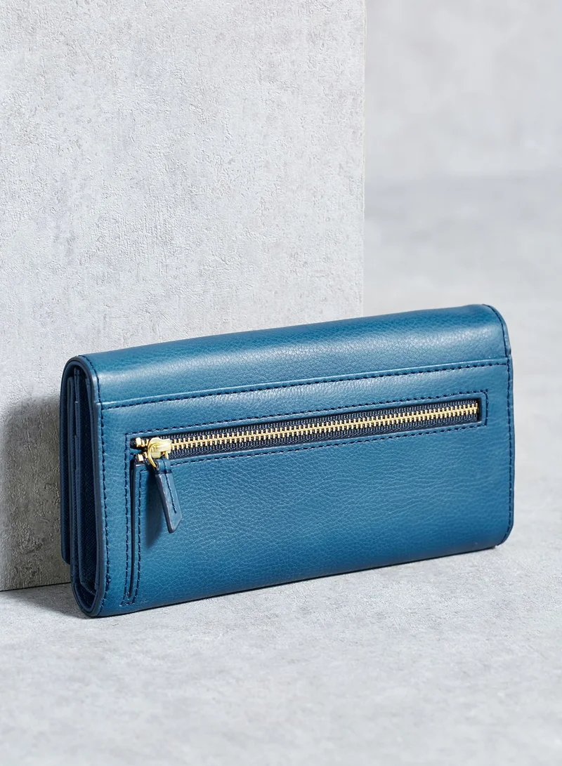 FOSSIL Emma Flap Clutch Wallet