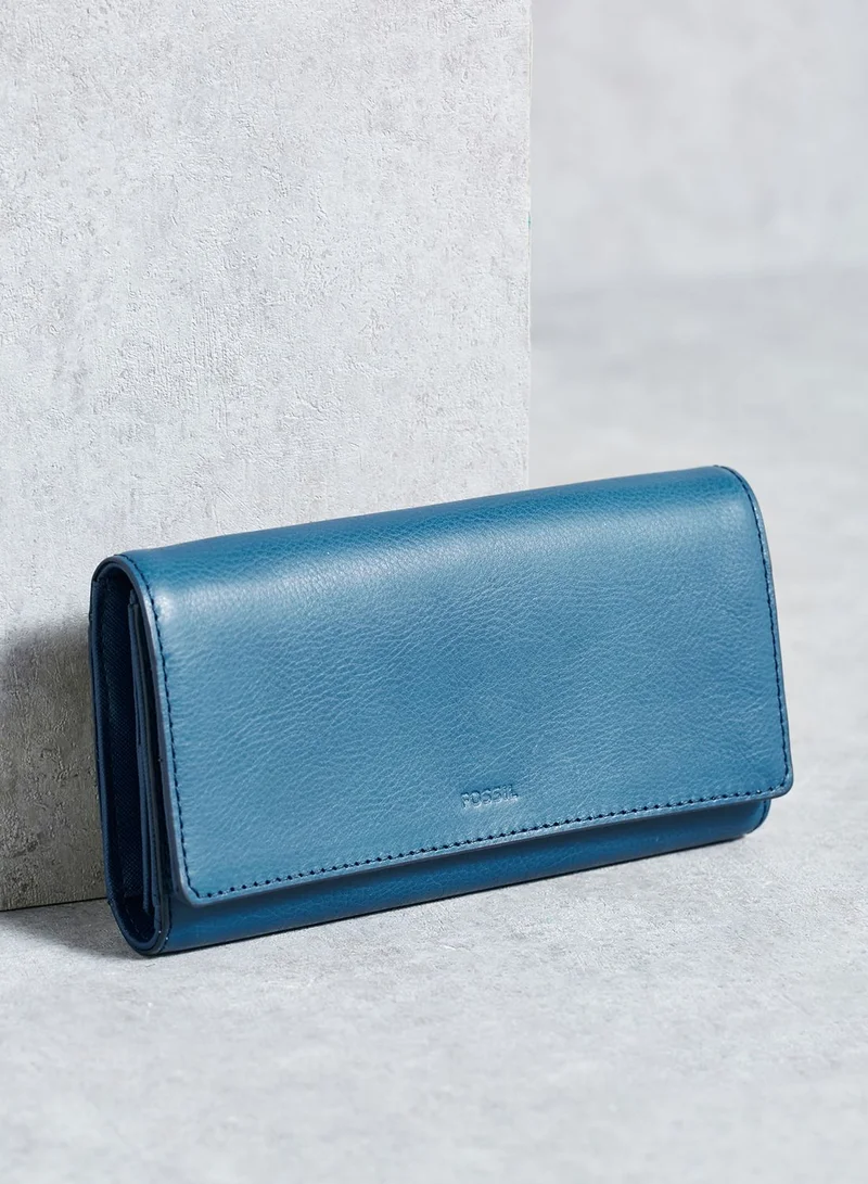 FOSSIL Emma Flap Clutch Wallet