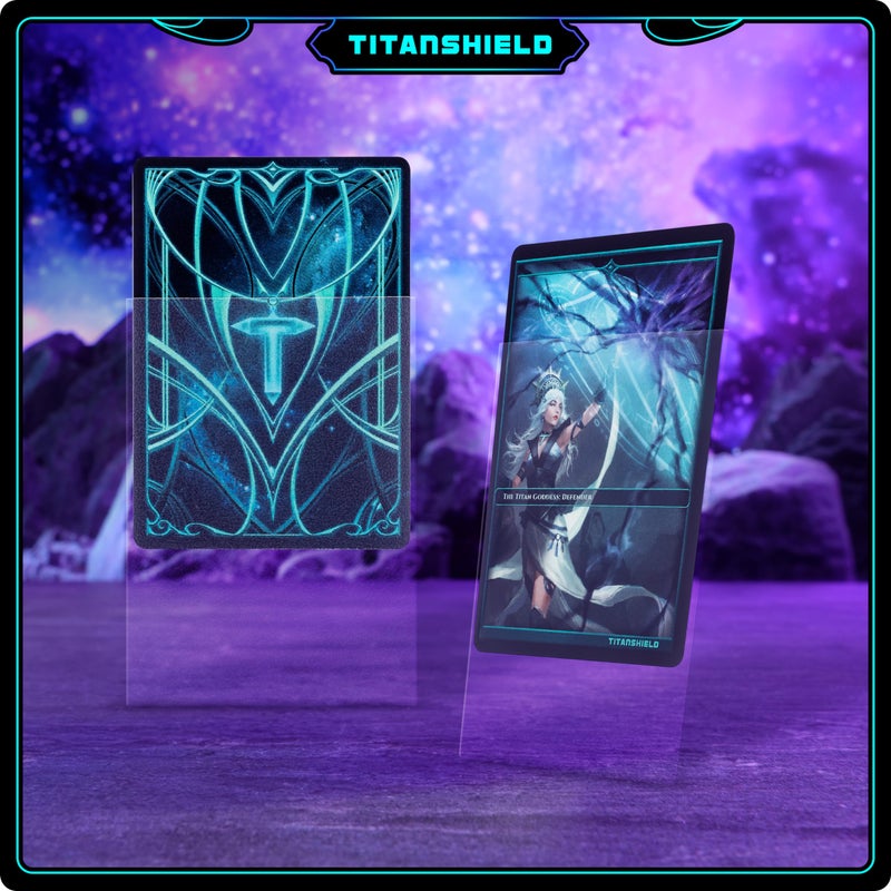 TitanShield Premium Card Sleeves | Compatible with Pokemon, One Piece, Lorcana, Flesh & Blood, & Magic The Gathering MTG | (150 Sleeves - Standard) (1, Clear, Standard | 66x91mm) - Image 2