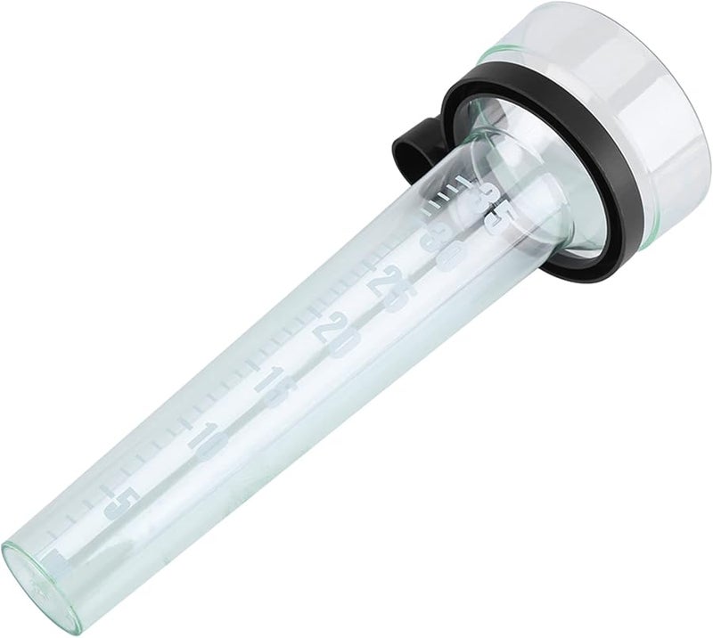 مقياس المطر البلاستيكي 35 مم للحدائق الخارجية والساحات، أنبوب قياس دقيق - Image 1