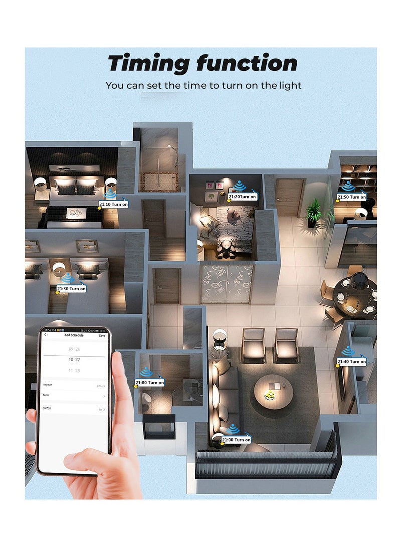 Smart home tripple switch WIFI + RF433  - Image 3