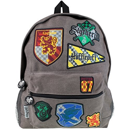 Harry Potter Kids Backpack Hogwarts School Bag Gryffindor Slytherin Hufflepuff - Image 3